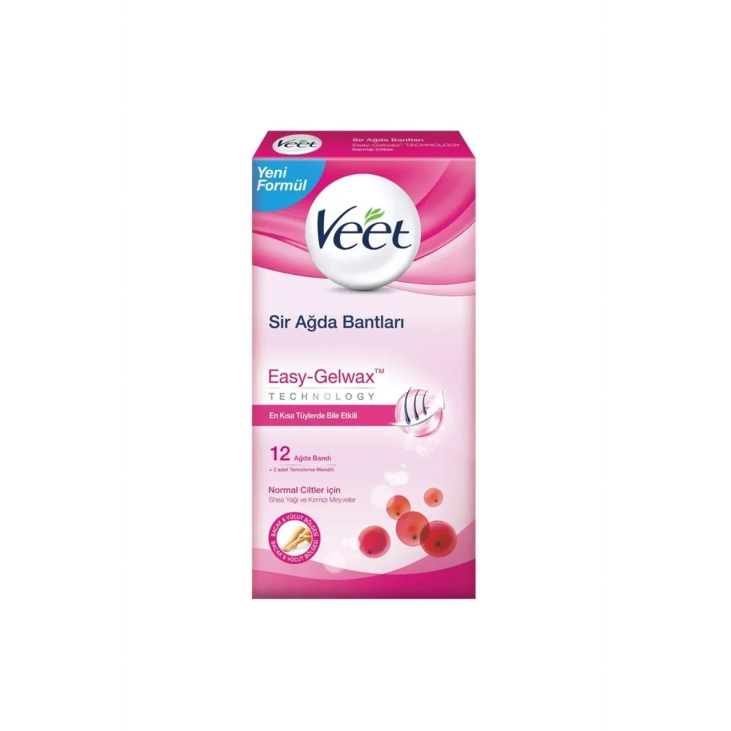 Veet Professional Ağda Bandı Normal 12li