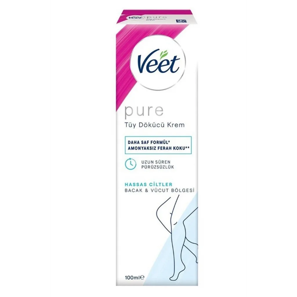 Veet Pure Hassas Ciltler Tüy Dökücü Krem 100 ml