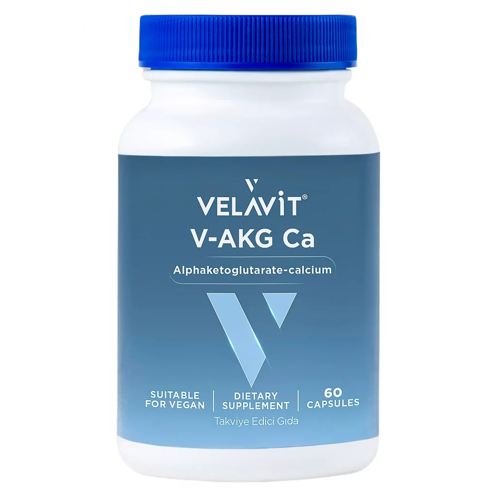 Velavit V Akg Ca Takviye Edici Gıda 60 Kapsül