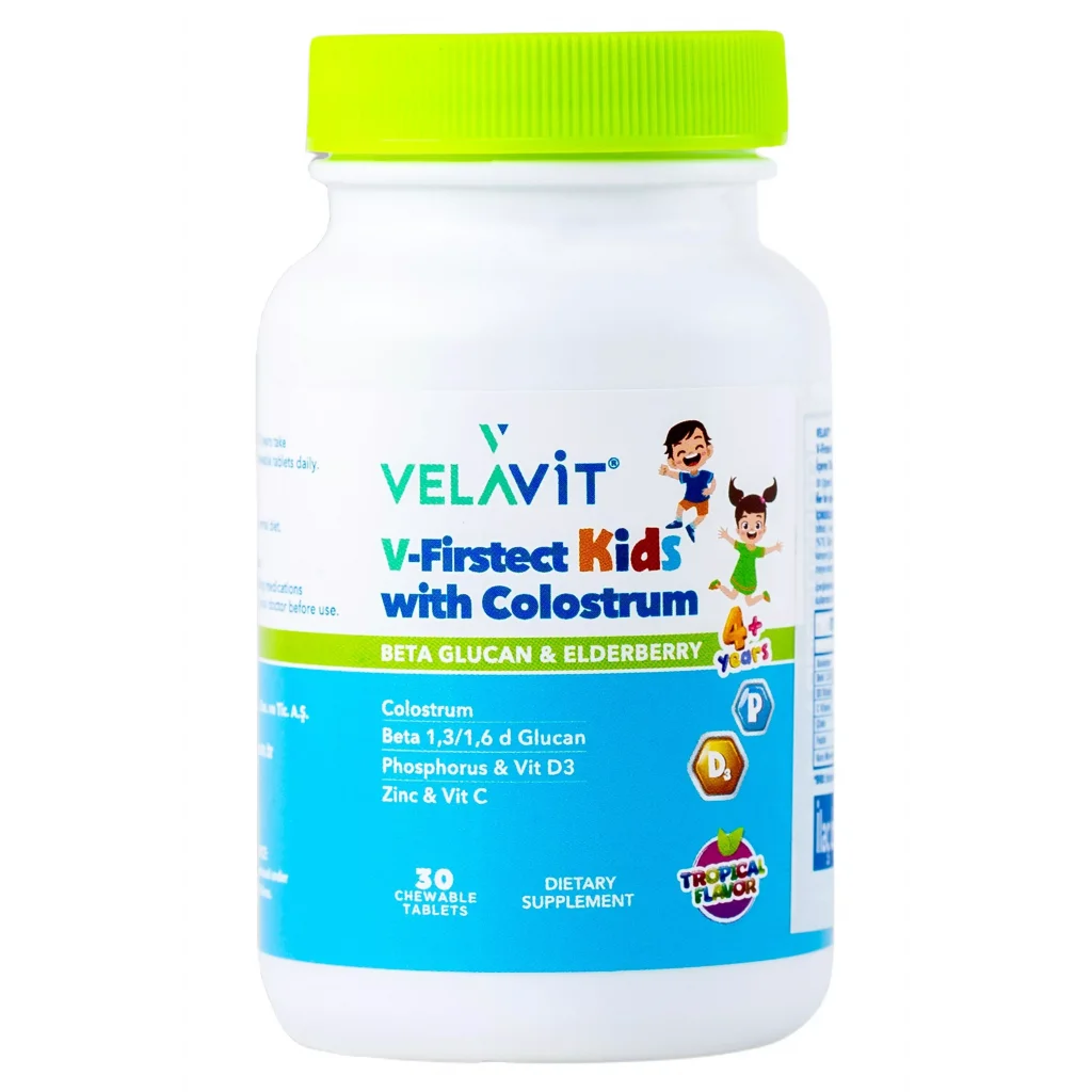Velavit V-Firstect Kids with Colostrum 30 Tablet
