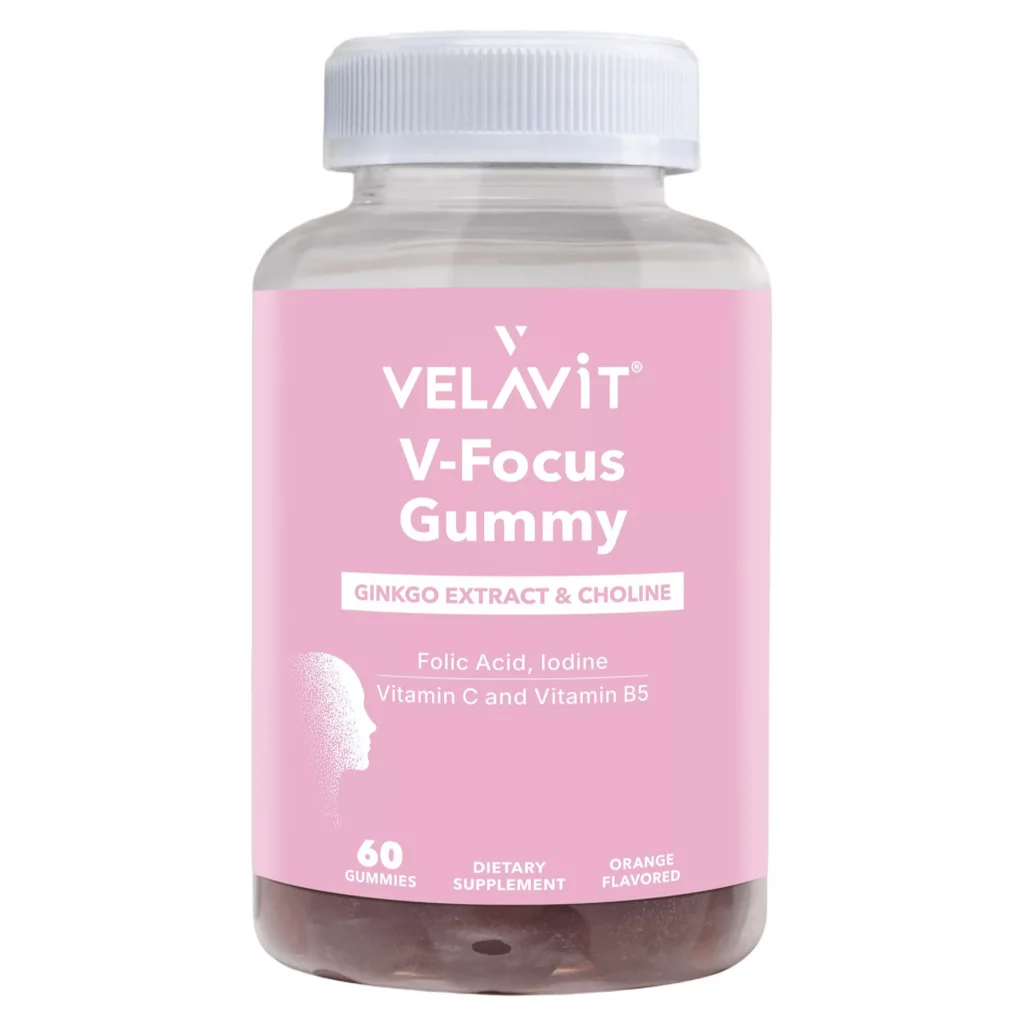 Velavit V-Focus Gummy 60 Gummies