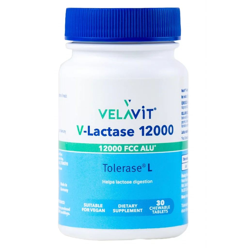 Velavit V Lactase 12000 30 Tablet