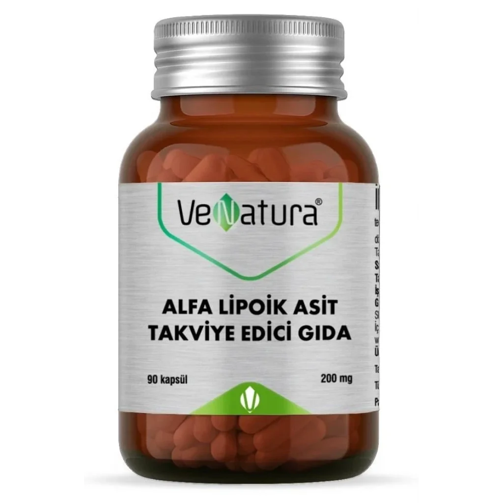 Venatura Alfa Lipoik Asit 200 mg 90 Kapsül