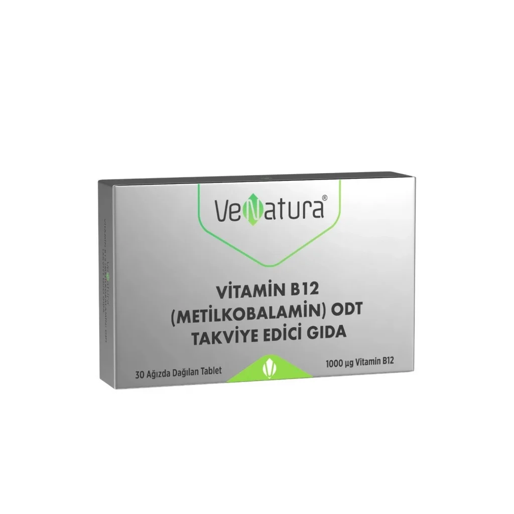 Venatura B12 Metilkobalamin 30 Tablet