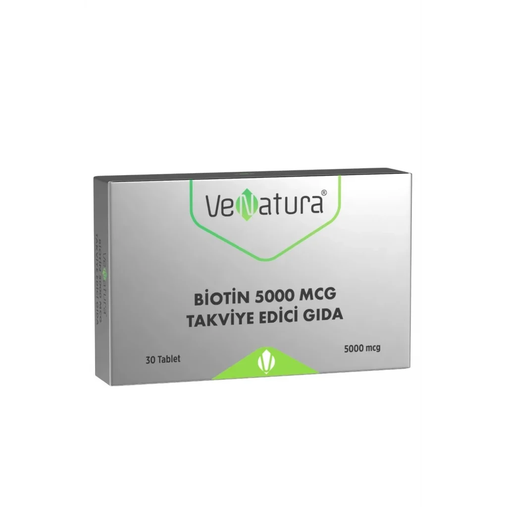 Venatura Biotin 5000 mcg 30 Tablet