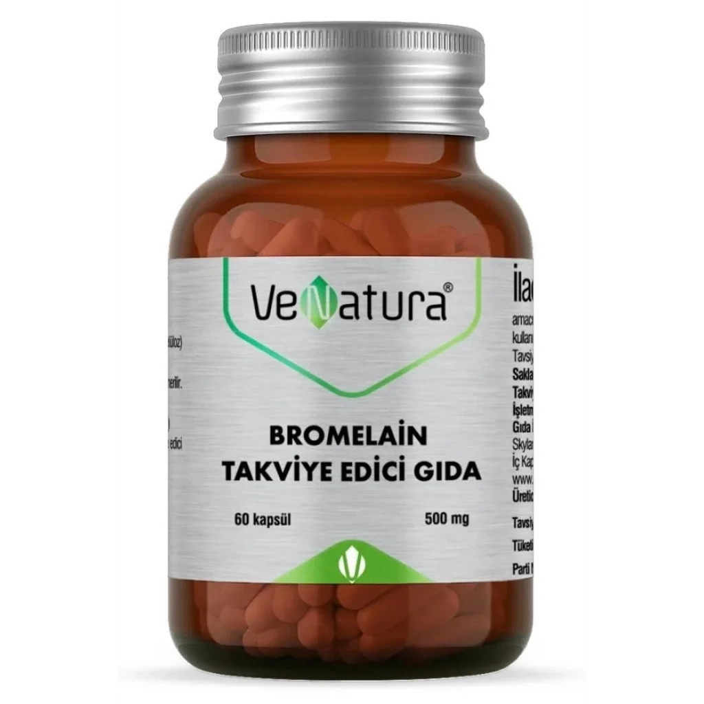 Venatura Bromelain 60 Kapsül