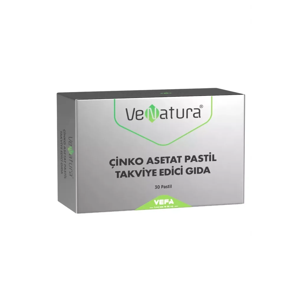 Venatura Çinko Asetat 30 Pastil