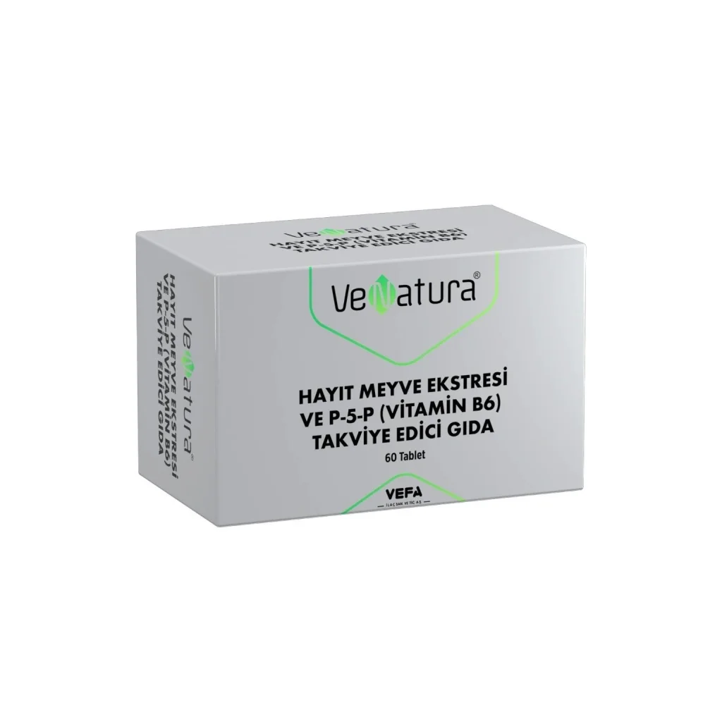 Venatura Hayıt Meyve Ekstresi P5P Vitamin B6 60 Tablet