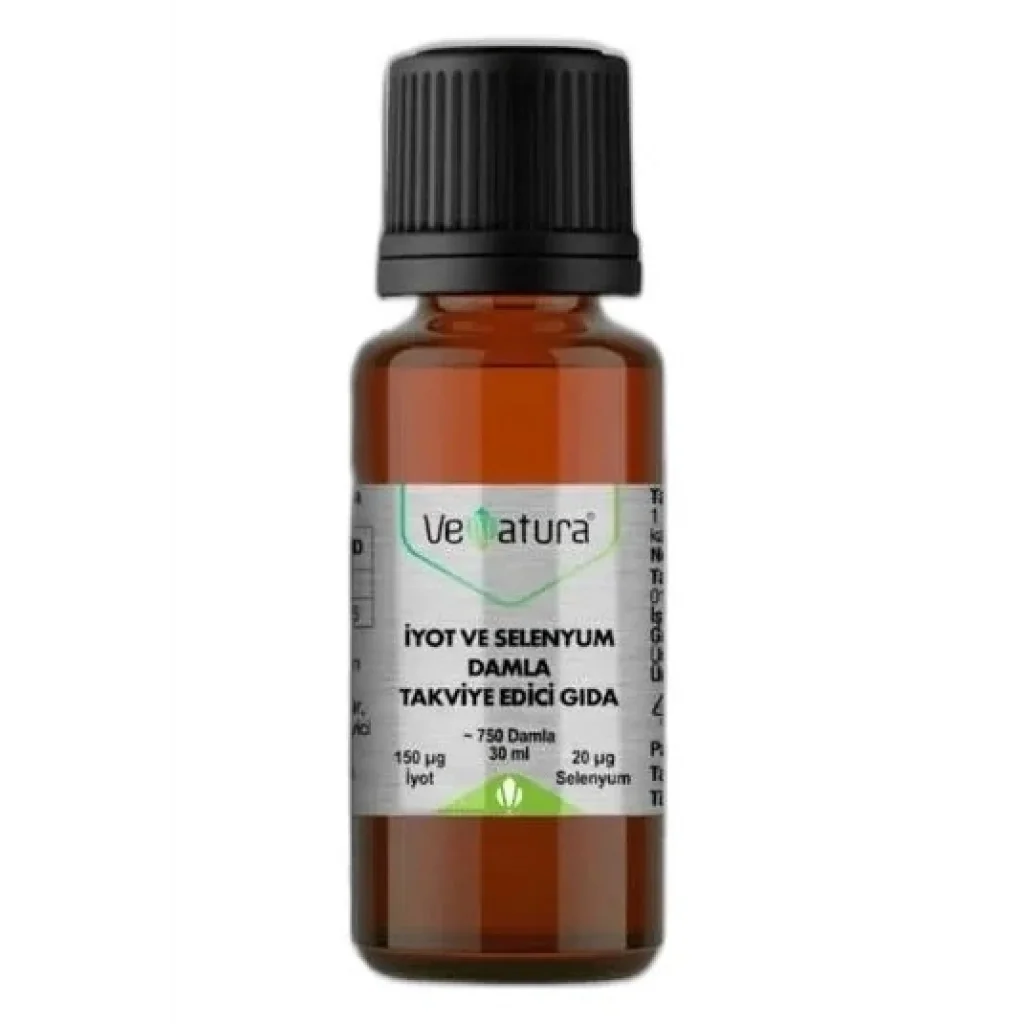 Venatura İyot ve Selenyum Damla 30 ml