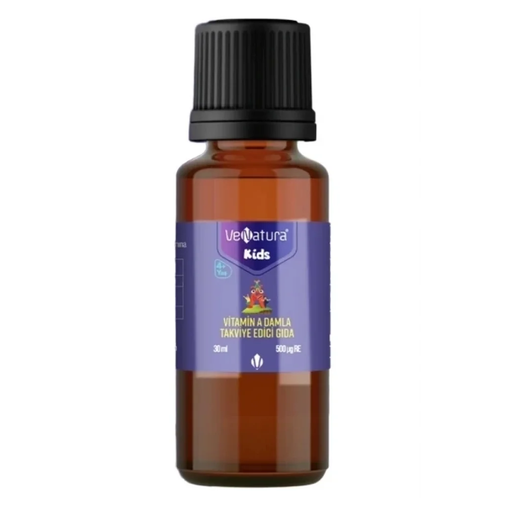 VeNatura Kids Vitamin A Damla Takviye Edici Gıda 30 ml