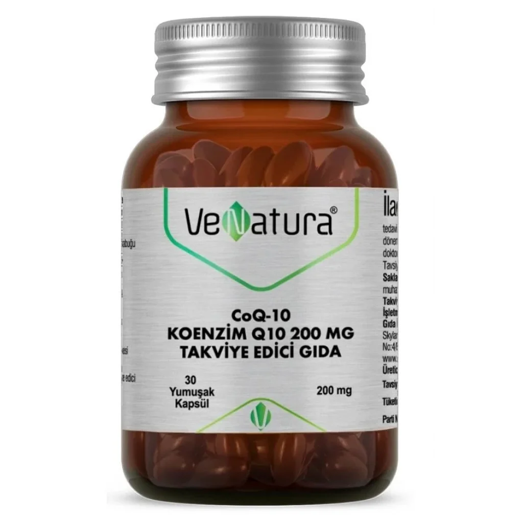 Venatura Koenzim Q10 200 mg 30 Kapsül