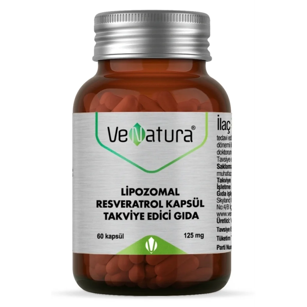 Venatura Lipozomal Resveratrol 60 Kapsül