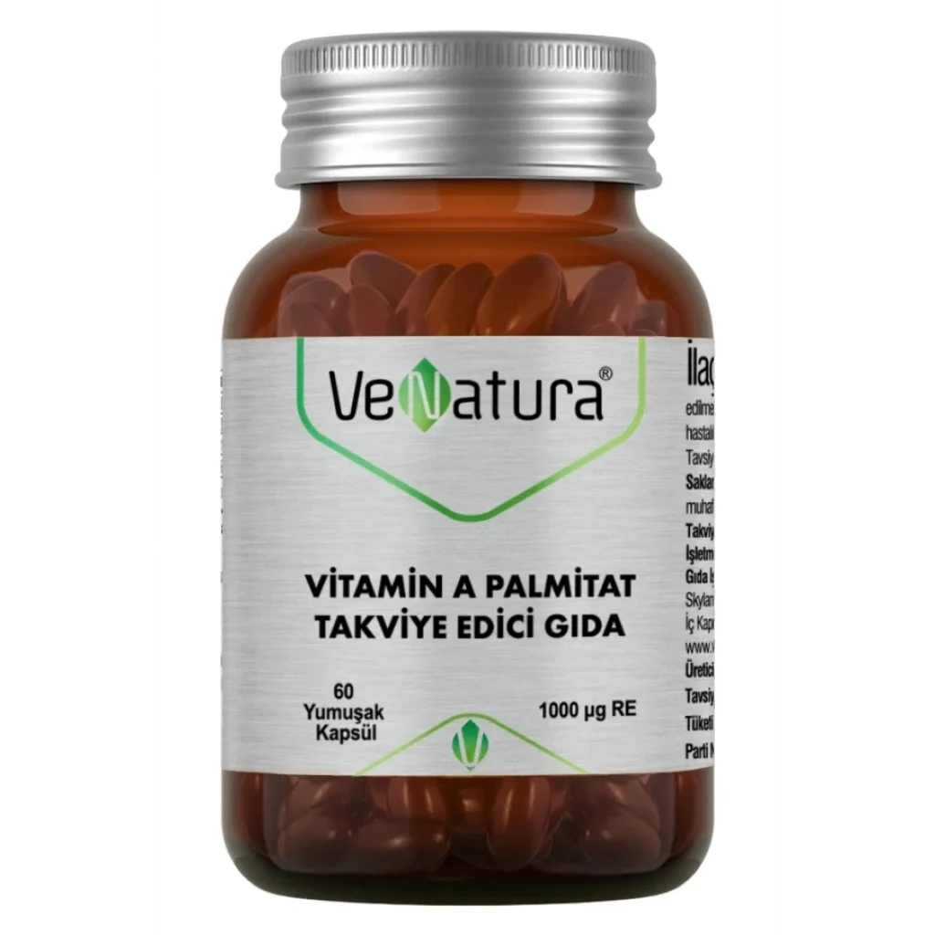 Venatura Vitamin A Palmitat 60 Yumuşak Kapsül