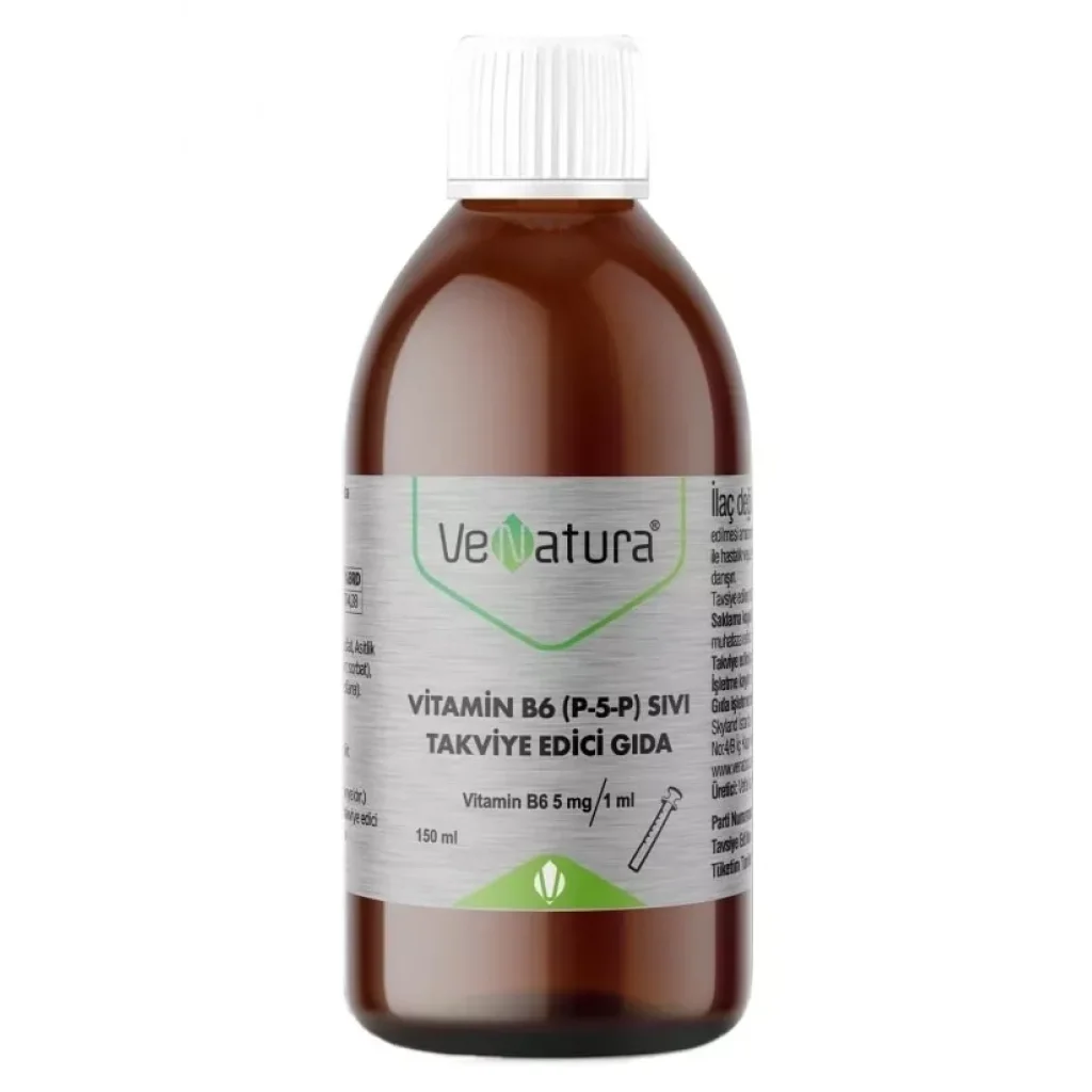 VeNatura Vitamin B6 ( P-5-P) Sıvı Takviye Edici Gıda 150 ml