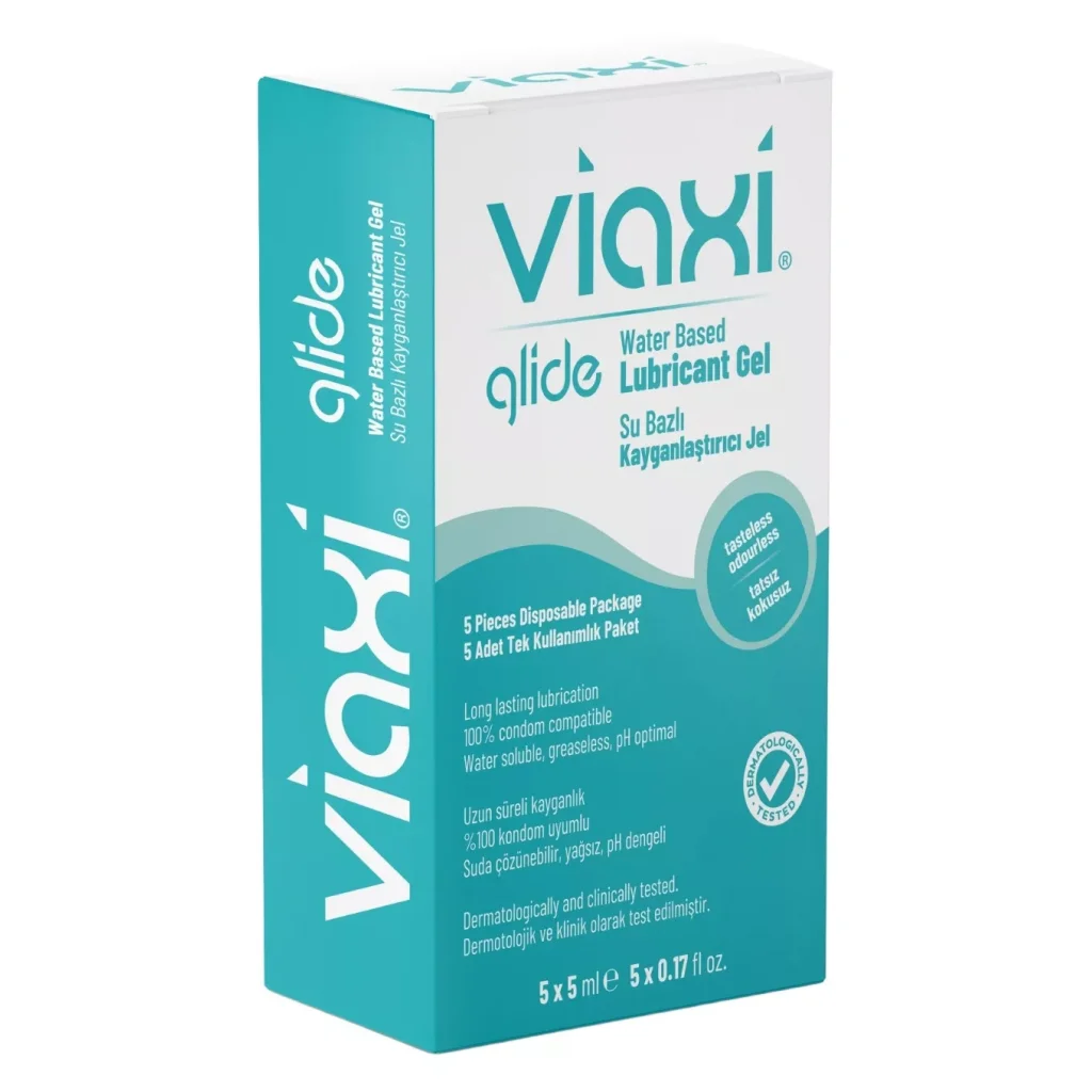 Viaxi Glide Kayganlaştırıcı Jel Sade 5 x 5 ml