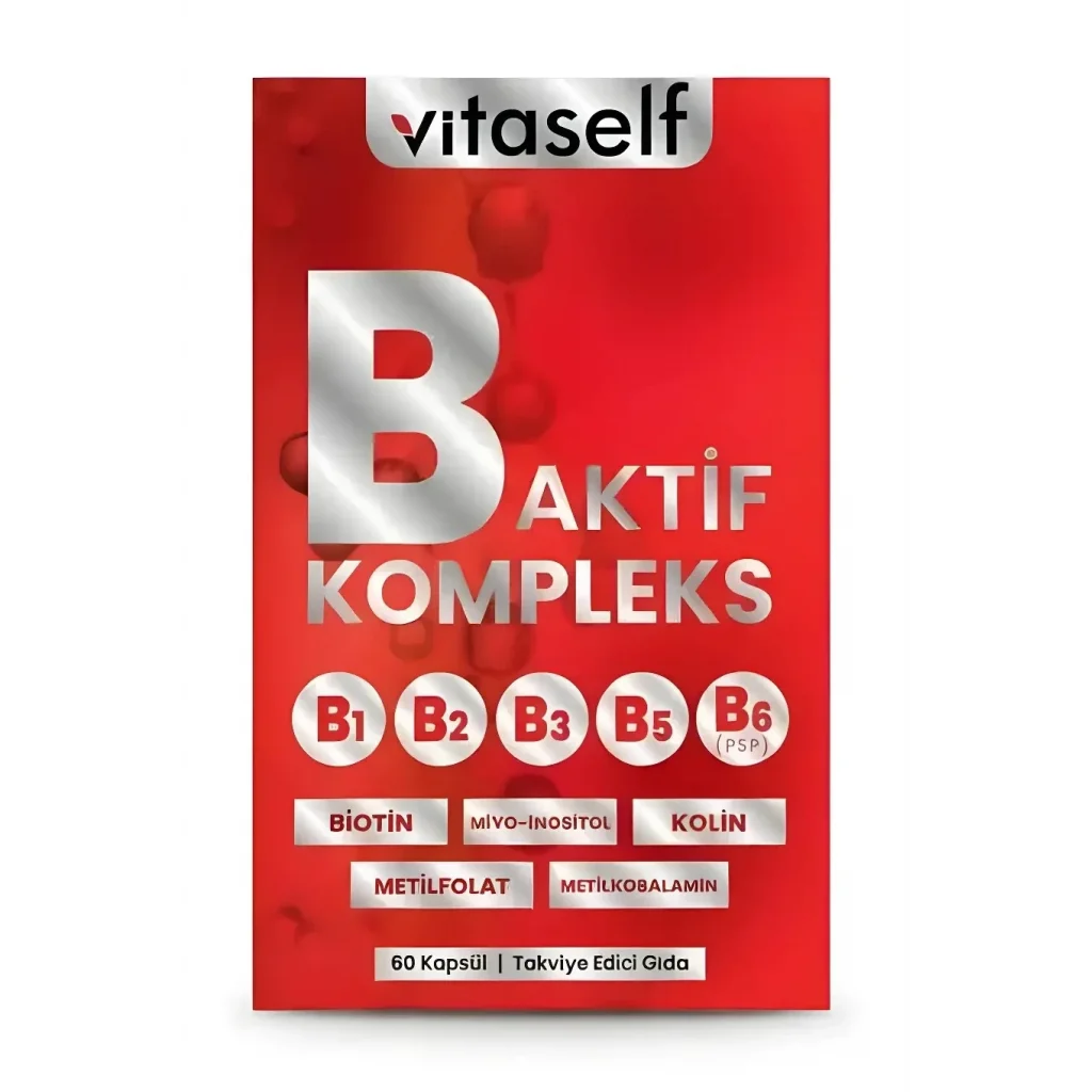 Vitaself B Aktif Kompleks 60 Kapsül