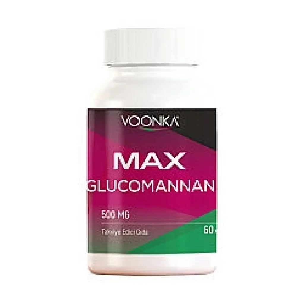 Voonka Max Glucomannan 500 mg 60 Kapsül