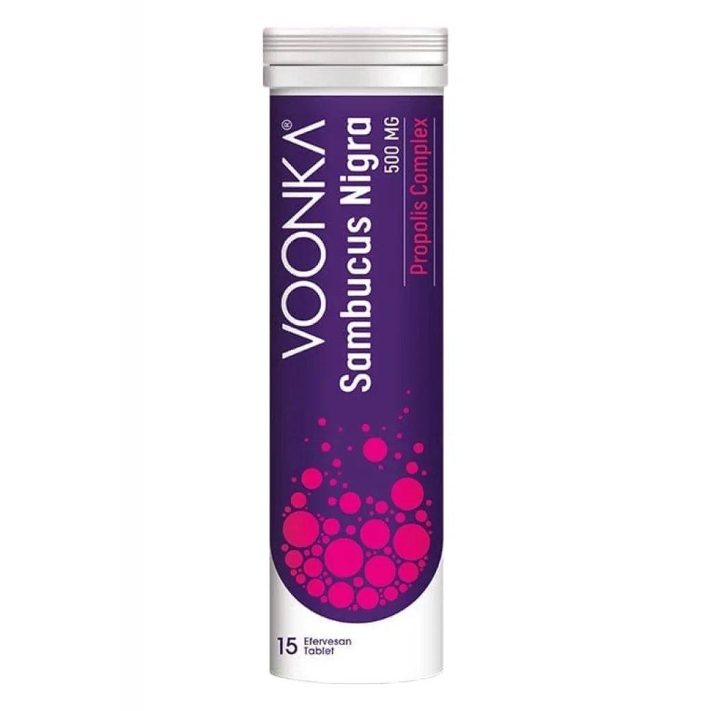 Voonka Sambucus Nigra Propolis Complex 15 Efervesan Tablet
