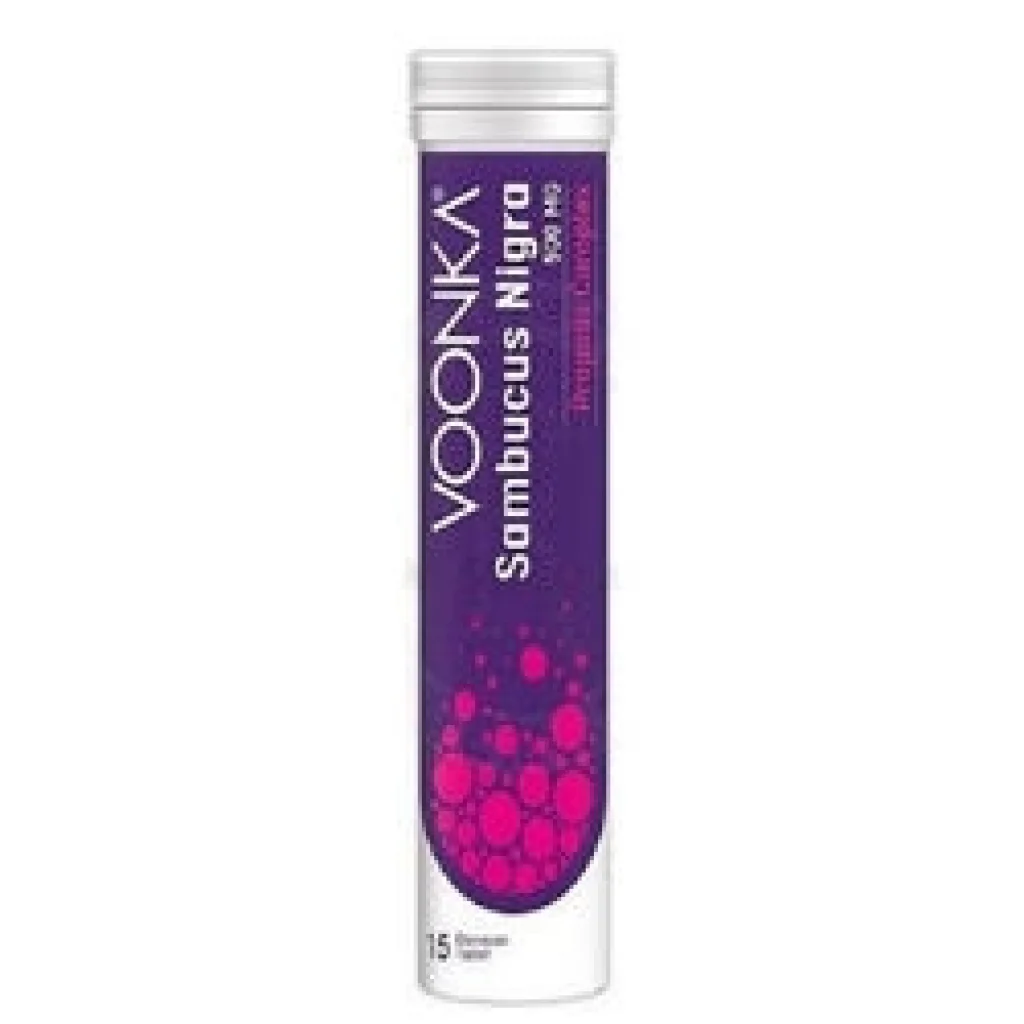 Voonka Sambucus Nigra Propolis Complex 15 Efervesan Tablet