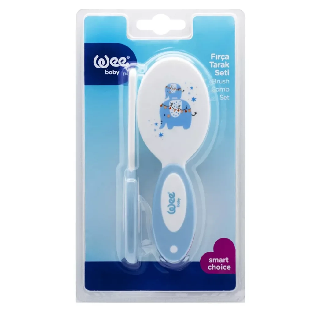 Wee Baby 803 Bebek Fırça Seti - Beyaz
