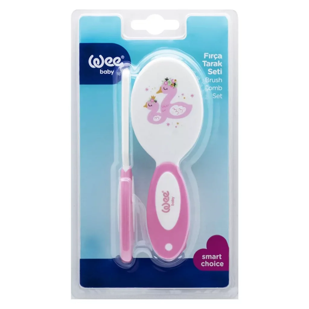 Wee Baby 803 Bebek Fırça Seti - Pembe