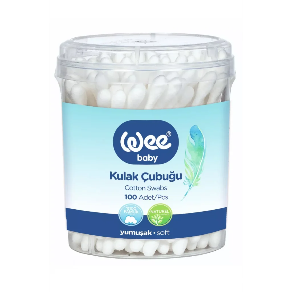 Wee Baby Bebek Kulak Çubuğu 100lü