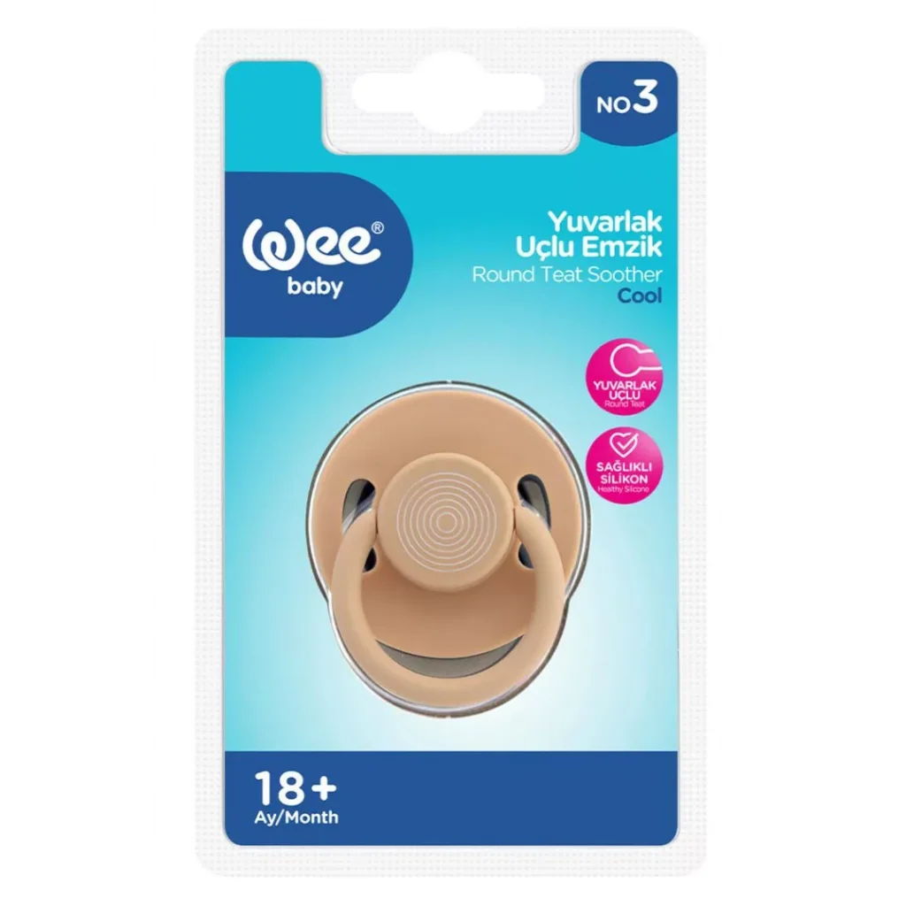 Wee Baby Cool Yuvarlak Uçlu Emzik No:3
