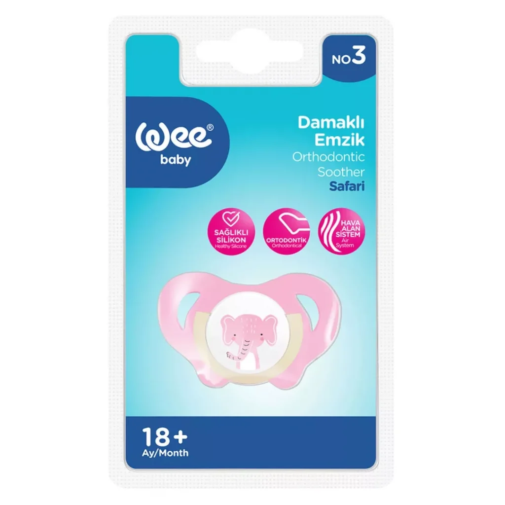 Wee Baby Damaklı Safari Emzik 18+ Ay 948