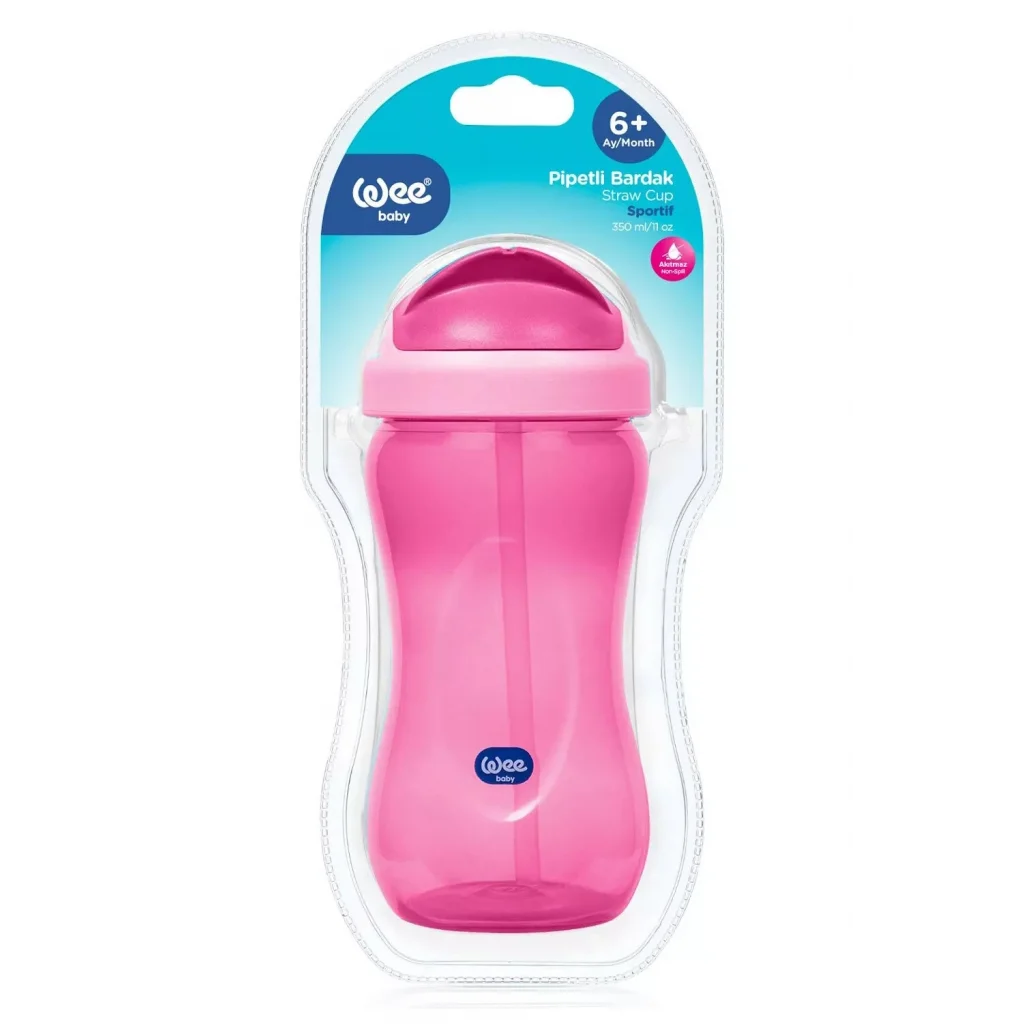 Wee Baby Renkli Pipetli Bardak 761