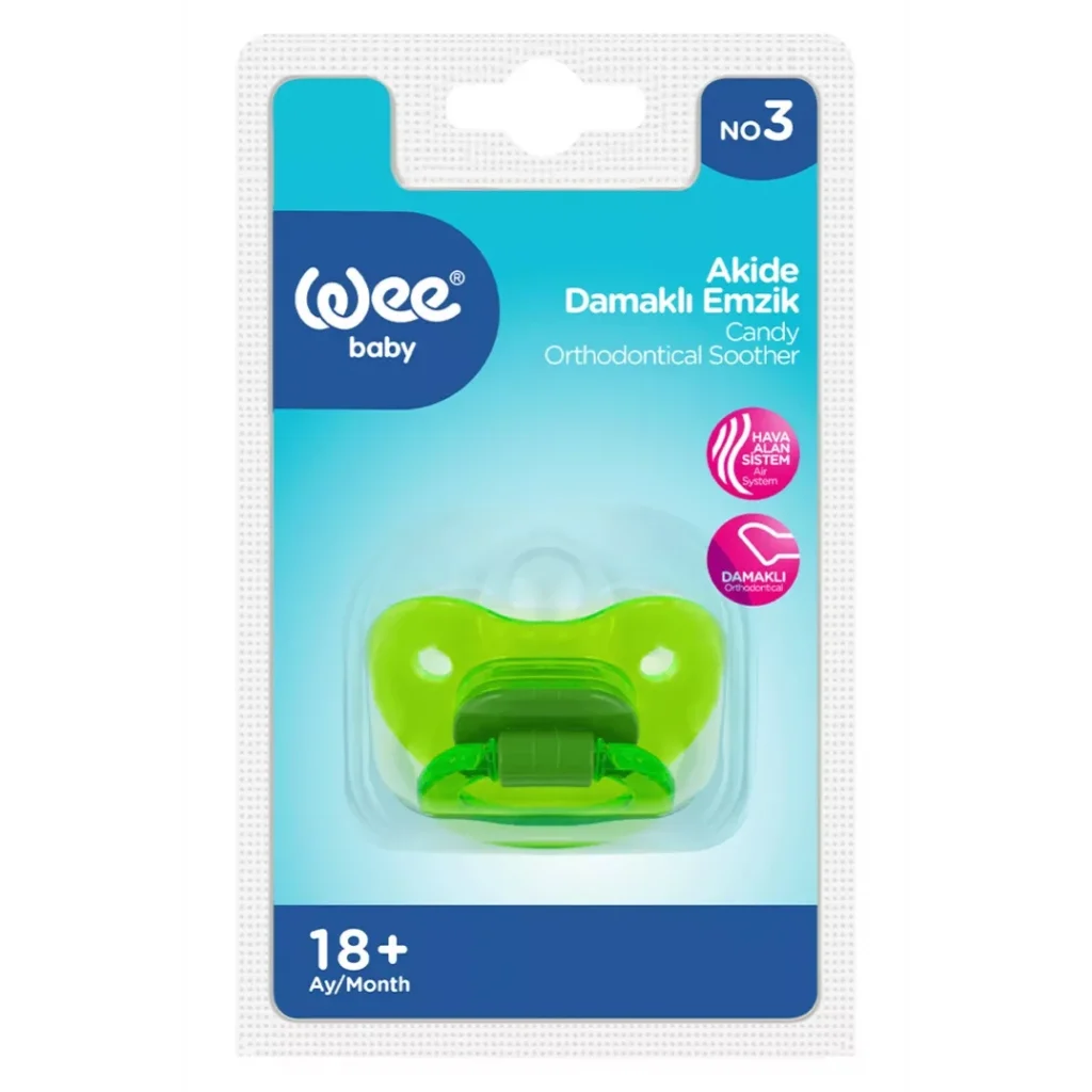 Wee Baby Silikon Damaklı Emzik Akide 113