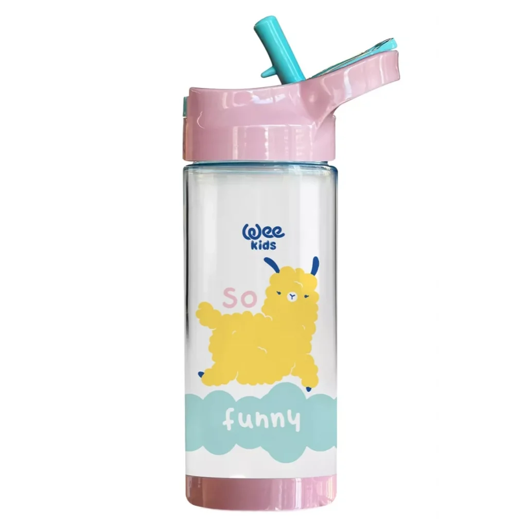 Wee Kids Su Matarası 500 ml Kuzu Desenli
