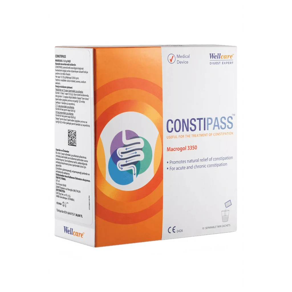 Wellcare Constipass Macrogol 3350 10 Sase