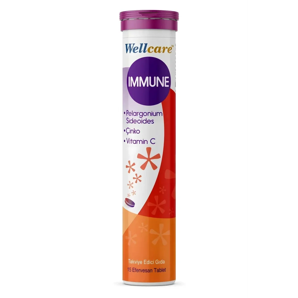 Wellcare Immune 15 Efervesan Tablet