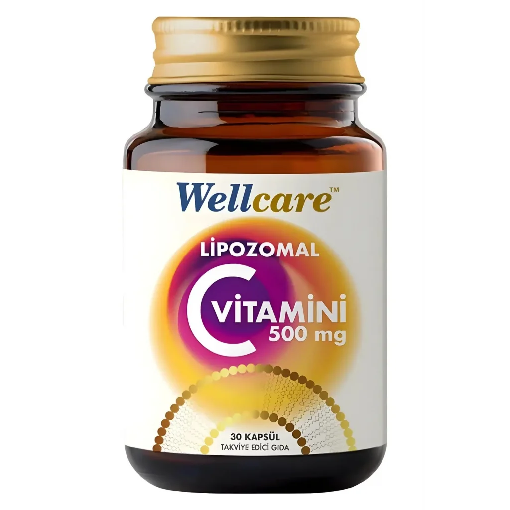 Wellcare Lipozomal C Vitamini 500 mg 30 Kapsül