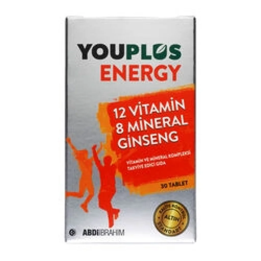 Youplus Energy Vitamin Mineral Kompleksi 30 Tablet