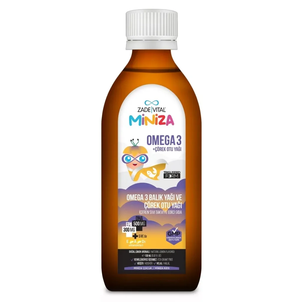 Zade Vital Omega + Çörek Otu Yağı 150 ml