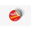Eczanenize Özel 100 adet 4x4cm %50 İndirim Etiketi