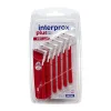 Interprox Plus Mini Conical Arayüz Fırçası Kırmızı 0.6 mm 6 Adet