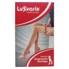 Luxor 810 CCL2 Orta Basınçlı Dizüstü Burnu Açık Varis Çorabı Ten Rengi No: 5