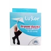 Luxor Seyahat Varis Çorabı Dizaltı Burnu Kapalı Siyah 18-23 mmhg No: 3