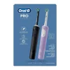 Oral-B Vitality Pro Duo Edition Black  Purple Şarjlı Diş Fırçası 2li Paket