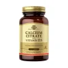 Solgar Calcium Citrate with Vitamin D 3 60 Tablet
