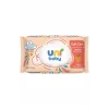 Uni Baby Soft Care Badem Yağlı Islak Mendil, 90 Adet
