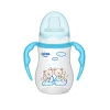 Wee Baby 754 Akıtmaz Kulplu PP Bardak 250 ml - Mavi