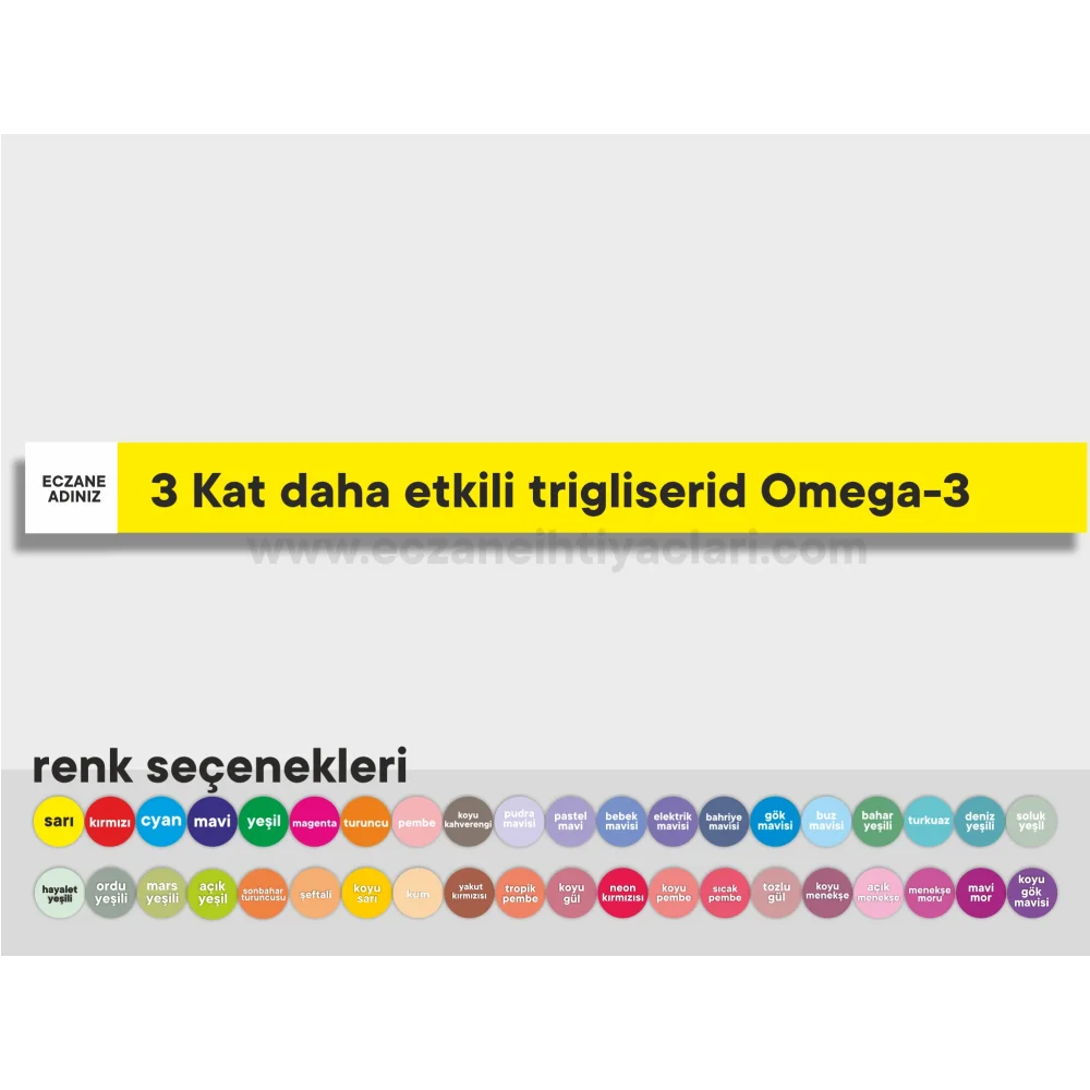 3 Kat daha etkili trigliserid Omega-3