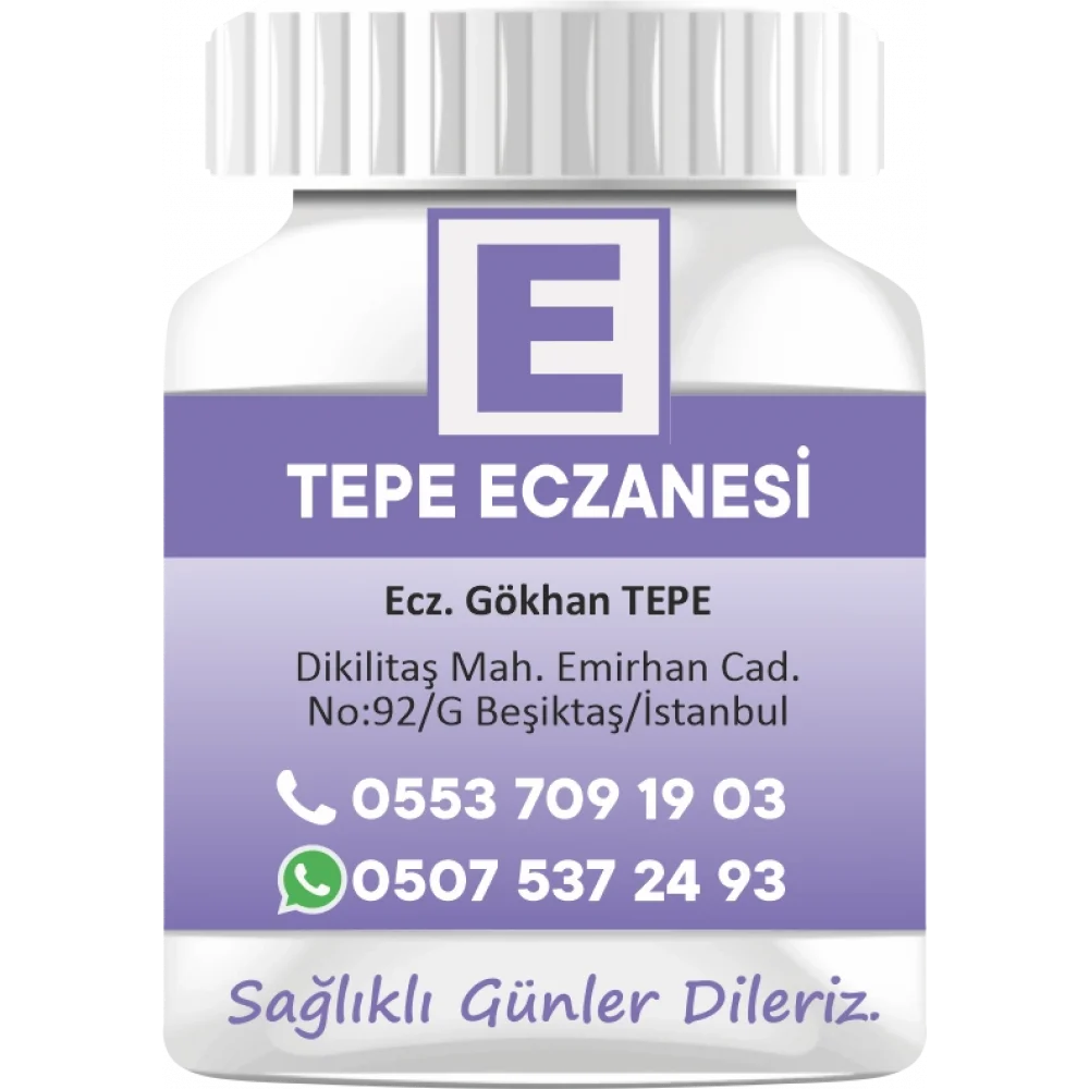 İlaç Şişesi Elektrik Mavisi - 1000 Adet