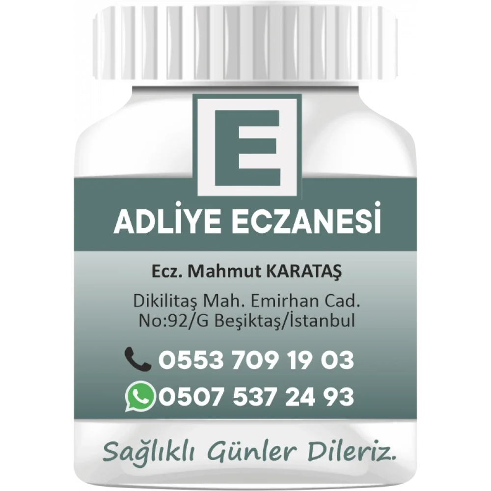 İlaç Şişesi Orman Yeşili  - 1000 Adet