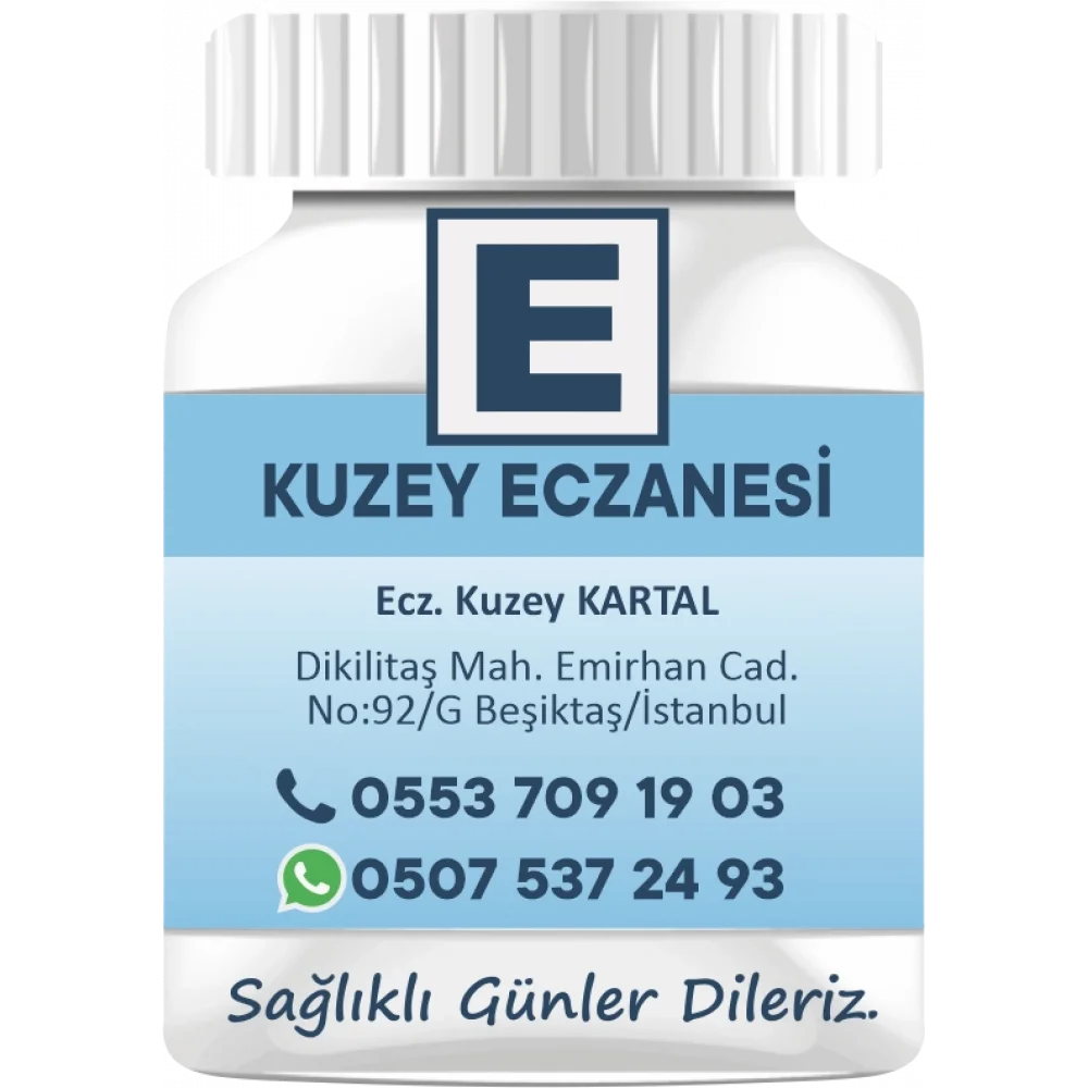 İlaç Şişesi Gök Mavisi  - 1000 Adet