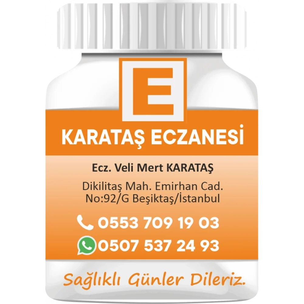 İlaç Şişesi Turuncu - 1000 Adet