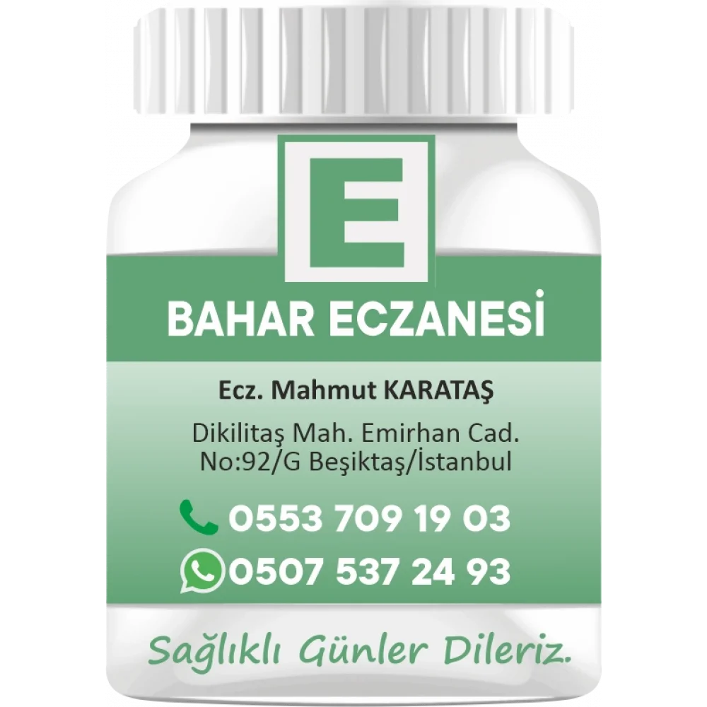 İlaç Şişesi Bahar Yeşili - 1000 Adet